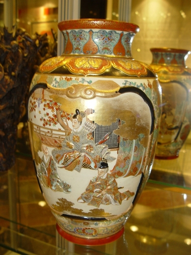 A large japanese vase, top quality, meiji