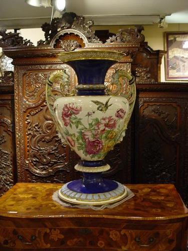grand vase belge avec documents
