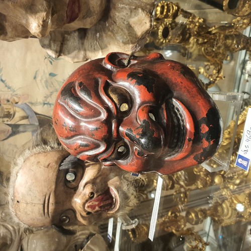 japanese wooden masque No