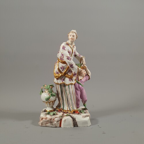 porcelain group from Ludwigsburg. 18th century