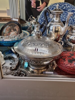 silver tureen